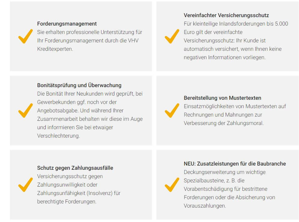 Forderungen absichern